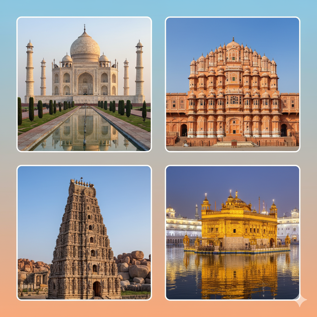 Book a flight to India